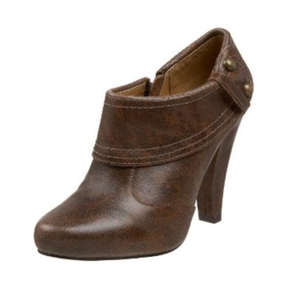 Seychelles Fiddle BRAND NEW Brown Bootie Zip-up
